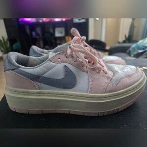 Nike Pink and Gray Sneakers